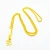 Import XUNBEI 24K copper gold-plated thin chain, Vietnamese sand gold small necklace for women from China