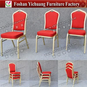 YC-ZG86-09 Stacking Dining Room Furniture / High Quality Restaurant Steel Stacking Dining Chair And Table