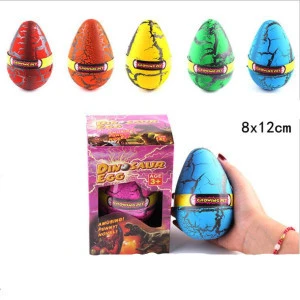 Yiwu market hot sale kids toys educational ECO friendly material water growing toys dinosaur fossils eggs for sale