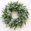 Yiwu Wholesale Artificial Flower wreaths Christmas Decorative Eucalyptus Wreath