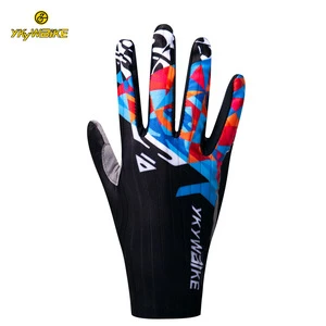 YKYWBIKE 2018 OEM/ODM Pro GEL Pad Cycling Gloves Mans Bike Sports Gloves Breathable Racing motorcycle glove