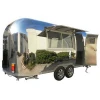 YY-BT500 Yiying  stainless steel travel camper trailer ice-cream mobile food truck for sale