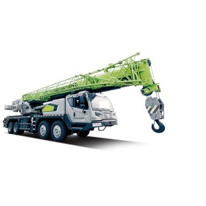 Zoomlion high load moment truck lift crane 55 ton truck crane