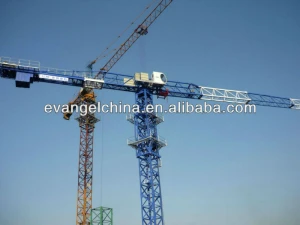 ZOOMLION T6013-8 T6013A-8A construction hoisting flat-top tower crane hot sale
