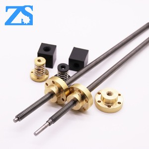 ZS high precision trapezoidal lead screw