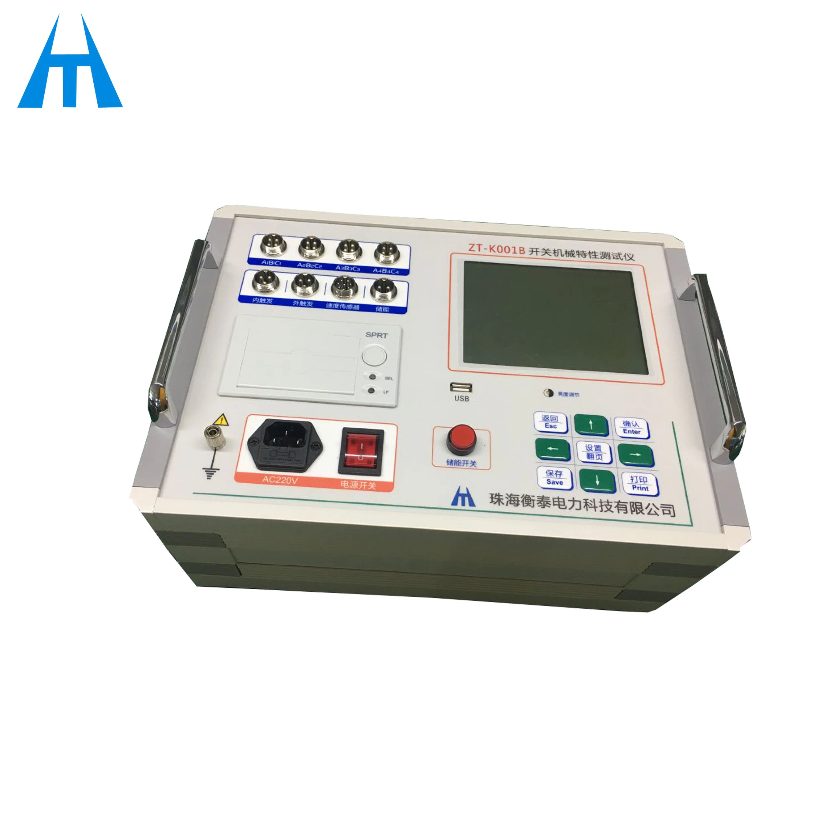 ZT-K001B Instrument for Dynamic Characteristics of Circuit Breakers High Voltage Switch Tester