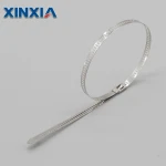 304 Naked Stainless Steel Cable Tie Ladder Lock Type