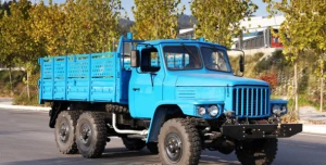 Sharp-nosed 140 six-wheel drive cargo truck – Sharp-nosed 6x6 six-wheel drive off-road vehicle.