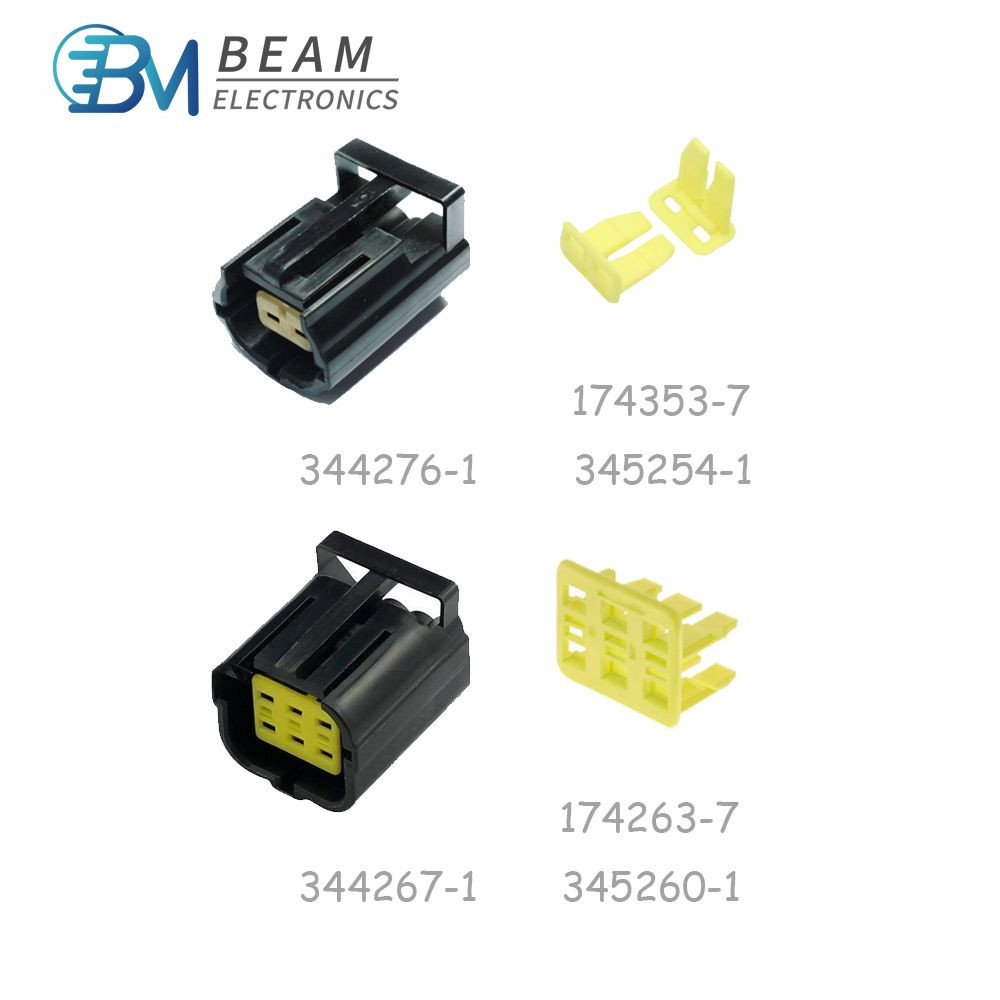 Buy 6p Ampseal Series Connector Housing 344276-1 Female End Sheath ...