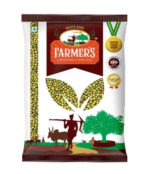 White Bird Farmers Brown  Green Moong Dal Whole