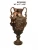 Import A colorful bronze vase with cherub seated NO.BP200301/2 from China