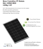 Mono Crystalline PV Module RAL-100M21M5B 100Wp/12V