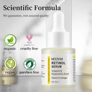 RETINOL SERUM Anti-Aging and Fine Lines with Vitamin A Alcohol Hyaluronic Acid Serum