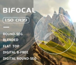 Bifocal 1.50 CR-39 Clear UC/HMC