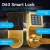 Import Passcode Key Card Metal Smart Door Lock Silver/Gold from China