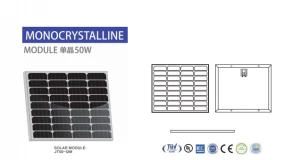 Monocrystalline 30W - Solar Panel