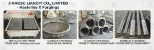Hastelloy X Forgings UNS N06002 / W.Nr. 2.4665 / NiCr22Fe18Mo — VIM/ESR Melted Rolled Rings, Discs