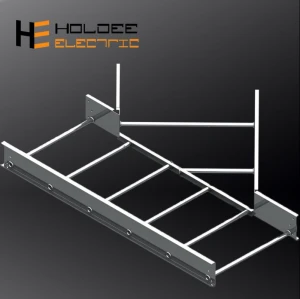 Large load capacity aluminum ladder cable tray cable ladder for cable laying