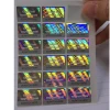 Customize holographic laser 3d hologram sticker with security codes