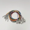 KS Series EMG ECG Snap Leads 4mm to 1.5mm DIN 10-Color Set Reusable