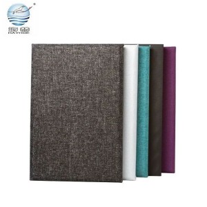25mm 50mm Thick Fabric Surface Cinema Wall Acoustic Panel Fiberglass Wall Panel Wall Acoustics Panels