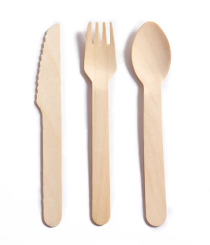 Wooden Disposable Cutlery Tableware