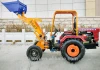 0.4 ton mini wheel loader single cylinder with various attachments for sale