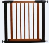 Easy close wood and metal pressure mount gate
