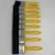 Import Multi Size Yellow Plastic Handle Paint Brush Set 10PK Painting Tools from China