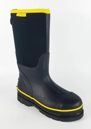 Rubber firefighter boots with Fire Resistant