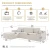 Import Modular sectional sofa seat from China