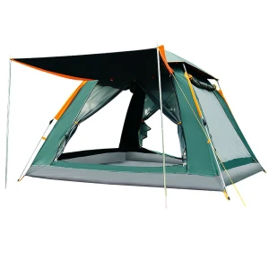 Fully automatic quick-open, thickened waterproof, multi-person outdoor camping tent