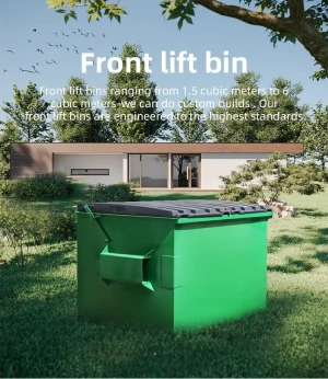Galvanized Scrap Metal Bin