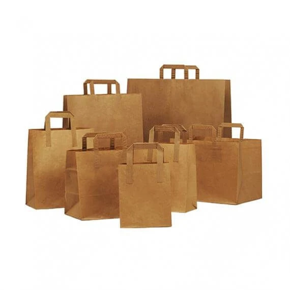 Buy White Sulphite Paper Bags from Manchester Paper Bags, United