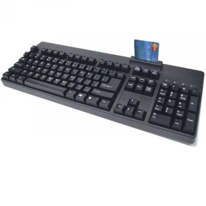 Conventional USB Keyboard built-in Smart Card KB-6868-SCR