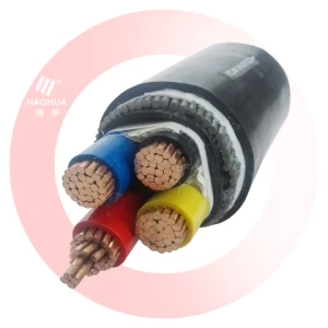 0.6/1kV copper conductor 25 35 50 70 95 120 185 240 300 sq mm2 4 core power cable
