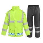 OEM service Reflective clothing and pants set, split type traffic rainproof safety suit