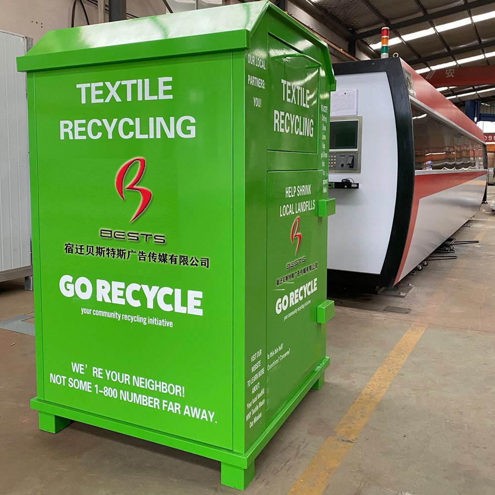 Buy Clothes Recycle Bin Donation Bin Canada Australia Bins Logos Design