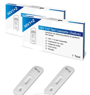 infectious Disease Diagnostic Kit rapid Test Device HIV 1+2 antigen rapid Saliva test kits