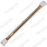 Car Painting Drying Heating Partz Gold Plated Infrared quartz heating lamp