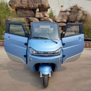 Latest Hot Sale Blue Color Three Wheels Electric Vehicle Tricycle For Adults