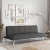 Import Serta Rane Convertible Sofa Bed, 66.1" W x 33.1" D x 29.5" H, Charcoal from China