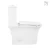 Import Lavatory vitreous china cUPC certified back-to-wall High Efficiency One-Piece Elongated Toilet from China