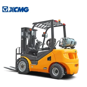 XCMG New Gasoline Forklift 3t Forklift Truck with Nissan Engine