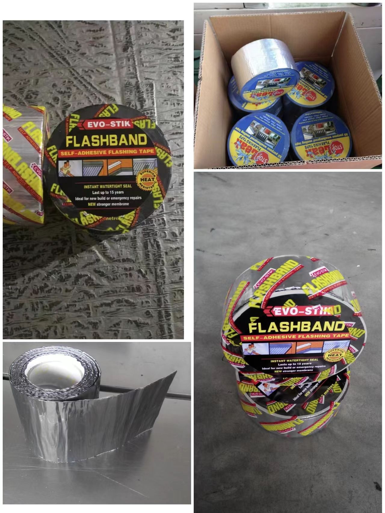 Buy Flash Band ,bitumen Tape Asphalt Pipe Wrapping Self Adhesive ...
