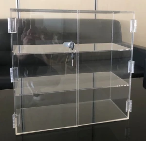 Acrylic Display or Organizer Case for Watches, Jewelry, Cosmetics, Perfume