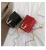 Import 0820M524 Hot selling fashion cylindrical shape ladies mini crossbody handbags pu leather chain shoulder bags from China