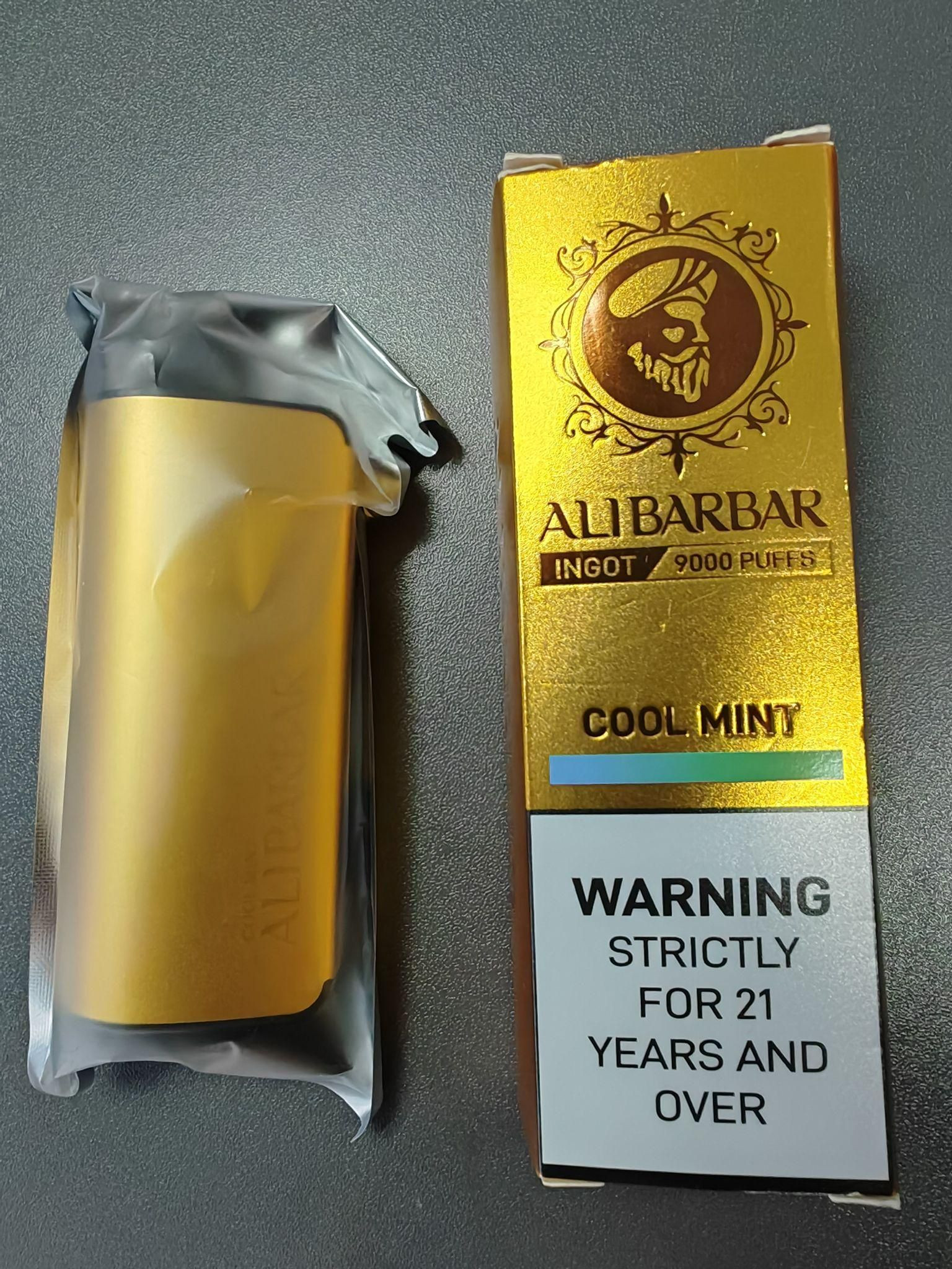 Buy Alibarbar Ingot 9000 Puffs Australia Wholesale | Alibarbar Vape Wtf  Recharge Full Alibarbar Vape Flavours from VEG26 Vape Technology Co., Ltd,  France | Tradewheel.com