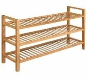 vidaXL Shoe Rack Solid Oak Brown Solid Oak Wood Large Shoe Rack