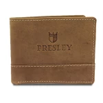 Presley Original Leather Wallet for Men | Men Leather Wallets Tan